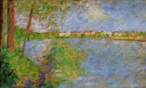 グランデジャッテの春 作： Georges Seurat
